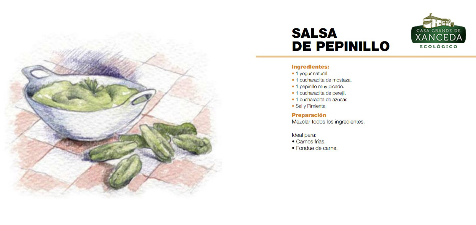 Recetas con yogur ecológico 